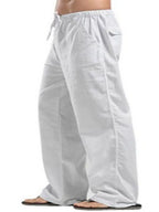 Men's Full Size Drawstring Pants with Pockets Plus Size
