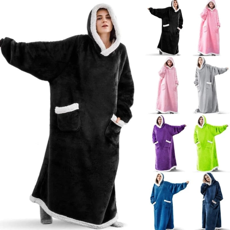 Blanket Sweatshirt Hoodie Full Size