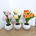 Flowerpot Potted Table Lamp - SJB-DIAMOND ELITES