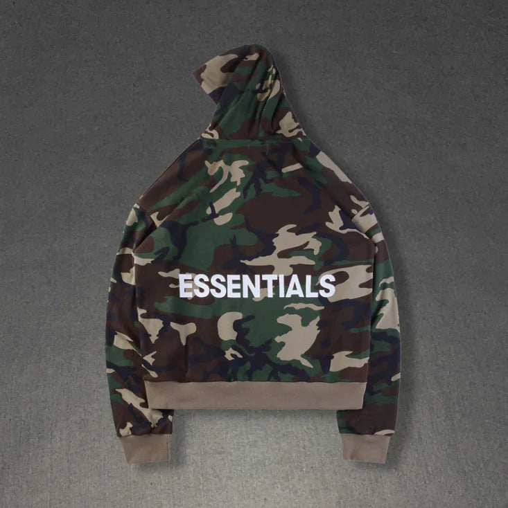 FOG Essentials Hoodie and Letter Print Apparel Set Pi-Mart