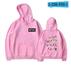 BTS Cartoon Style Hoodie and Merchandise Hoodie Pi-Mart