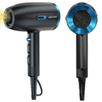 AIRYOMI Hair Dryer 1875W Blow Dryer with Diffuser Powerful Fast Dry Ionic Hair Dryer Portable Hair Dryer 3 Temps 2 Speed and Cold Settings Black Lootquake LLC