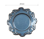 Creative Baroque European Tableware Set (Dinner Plates & Bowls)