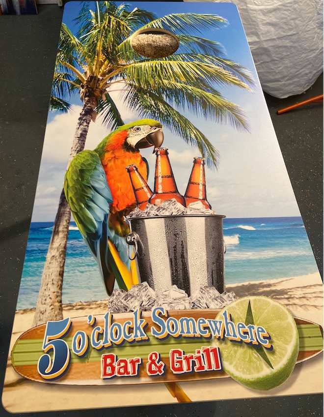 5 oclock Somewhere blastcornhole