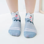 5Pairs 0-2Y Infant Baby Socks Baby Socks for Girls Cotton Mesh Cute Newborn Boy Toddler Socks Baby Clothes Accessories Stevvex