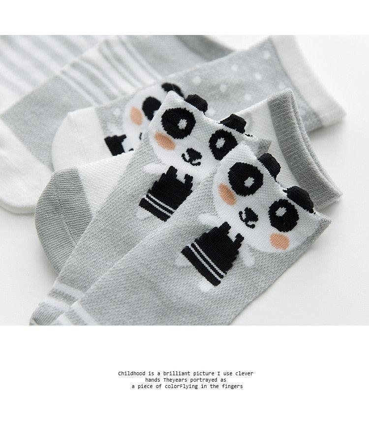 5Pairs 0-2Y Infant Baby Socks Baby Socks for Girls Cotton Mesh Cute Newborn Boy Toddler Socks Baby Clothes Accessories Stevvex