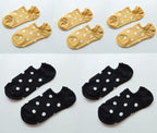 5Pais Women No Show Sports Socks Short Comfortable Cotton Aesthetic Novelty Dot Sweet Boat Socks Ankle Socks For Men And Women Stevvex
