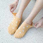 5Pais Women No Show Sports Socks Short Comfortable Cotton Aesthetic Novelty Dot Sweet Boat Socks Ankle Socks For Men And Women Stevvex
