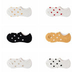 5Pais Women No Show Sports Socks Short Comfortable Cotton Aesthetic Novelty Dot Sweet Boat Socks Ankle Socks For Men And Women Stevvex