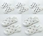 5Pais Women No Show Sports Socks Short Comfortable Cotton Aesthetic Novelty Dot Sweet Boat Socks Ankle Socks For Men And Women Stevvex