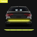 5pcs Car Reflectante Reflector Sticker Car Body Trunk Exterior Reflective Tape Reflex Exterior Warning Stickers Car Reflectance Reflective Sticker Car Body Trunk Auto Accessories Night Visibility Reflective Decal Universal Safety Warning  For Car Trunk Stevvex