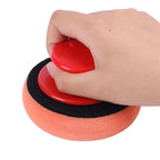 5PCS Car Wash Wax Polish Pad Polishing Pad Sponge Microfiber Sponge Applicators Car Cleaning Cloth Microfiber Applicator For Auto Polisher Waxing Sponge Car Wax Applicator Pads Kit Sponge Applicators Soft Foam Waxing Pad with Grip Handle Stevvex
