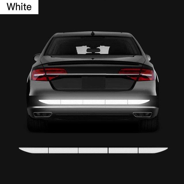 5pcs/set Car Reflectance Reflector Sticker Auto Strong Reflective Stickers  Car Body Trunk Exterior Auto Accessories Reflective Tape Reflex Reflective Stickers Car Trunk Reflective Stickers Night Visibility Reflective Decal Waterproof Exterior Warning Stevvex