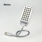 5V USB power LED Desk lamp Flexible study Reading Book lights Eye Protect Table lamp With Clip For Home Decorative Table Lamp Cute Study Lamps for Bedroom Décor Stevvex