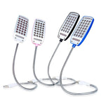 5V USB power LED Desk lamp Flexible study Reading Book lights Eye Protect Table lamp With Clip For Home Decorative Table Lamp Cute Study Lamps for Bedroom Décor Stevvex