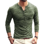 Tee Shirt V-Neck Long Sleeve Pi-Mart