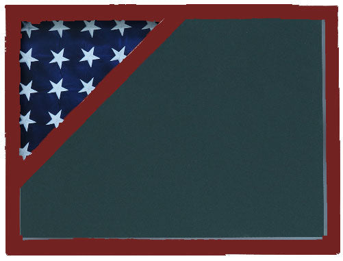 Shadow box for American flag, 3x5 flag, 4x6 flag ,5x9.5 Flag The Military Gift Store