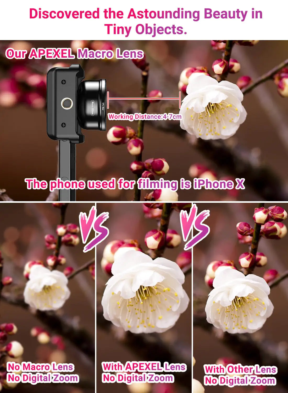 Macro Lens With CPL Filter Pi-Mart
