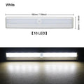 6/10 LEDs PIR LED Motion Sensor Light Cupboard Wardrobe Bed Lamp LED Under Cabinet Night Light For Closet Stairs Kitchen - SJB-DIAMOND ELITES