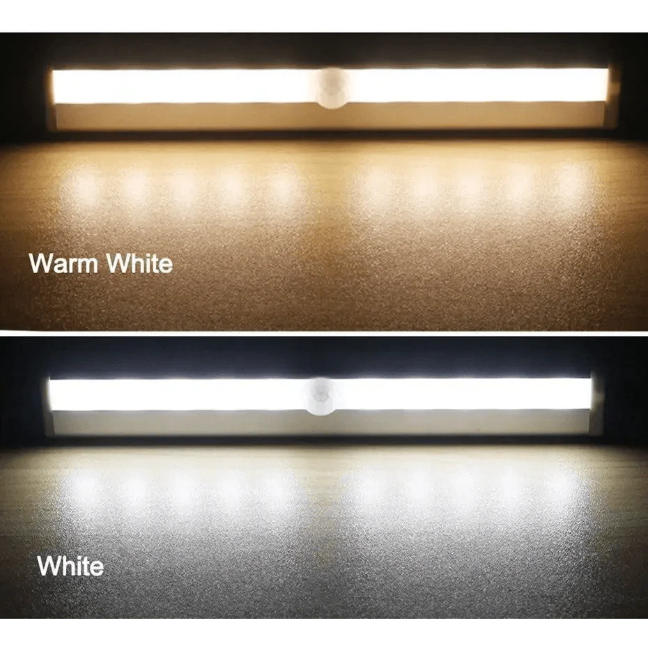 6/10 LEDs PIR LED Motion Sensor Light Cupboard Wardrobe Bed Lamp LED Under Cabinet Night Light For Closet Stairs Kitchen - SJB-DIAMOND ELITES
