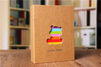 6 Inch 100 Pockets Kids Picture Card Album Picture Storage Frame for Baby Photo Scrapbooking Photo Card Case Albums scrapbook Memo Scrapbook Paper Baby Family Scrapbook Albums