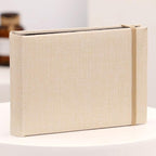 6 Inch 100PCS Stylish and Simple Photo Album Small Photo Album on Fabric Polaroid Postcard Storage Brochure Fabric Memo Scrapbook Paper Baby Family Scrapbook Albums Creative Gifts