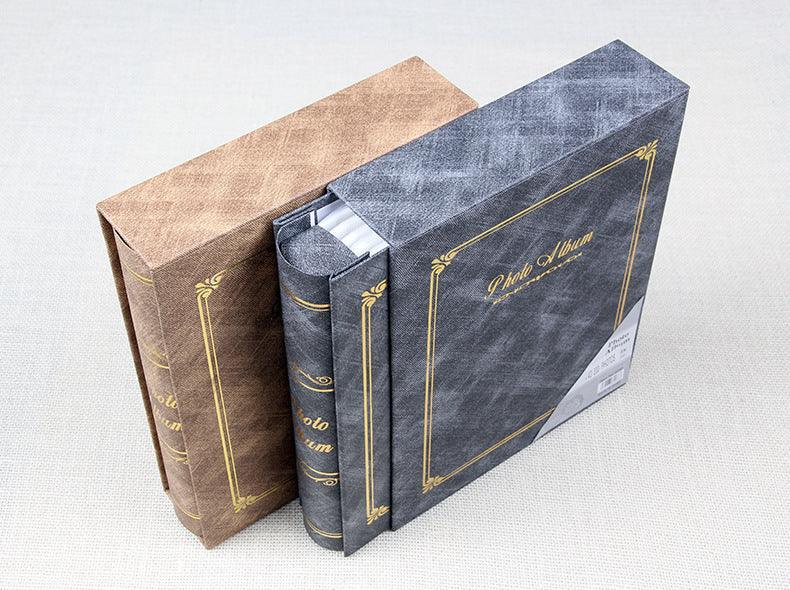 6 Inch Photo Album Holder 6 Inch Boxed Wedding Album Family Record DIY Photo Albums Birthday Gift Family Scrapbook Albums Family Anniversary Gift For Couple Stevvex
