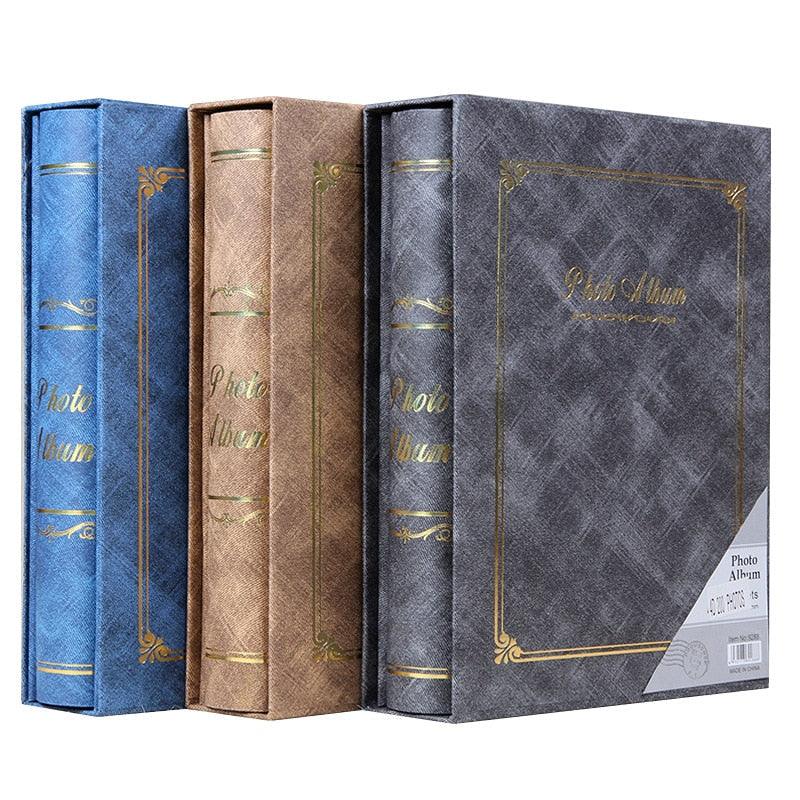 6 Inch Photo Album Holder 6 Inch Boxed Wedding Album Family Record DIY Photo Albums Birthday Gift Family Scrapbook Albums Family Anniversary Gift For Couple Stevvex