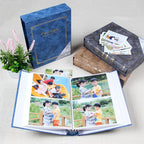 6 Inch Photo Album Holder 6 Inch Boxed Wedding Album Family Record DIY Photo Albums Birthday Gift Family Scrapbook Albums Family Anniversary Gift For Couple Stevvex