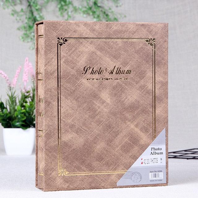 6 Inch Photo Album Holder 6 Inch Boxed Wedding Album Family Record DIY Photo Albums Birthday Gift Family Scrapbook Albums Family Anniversary Gift For Couple Stevvex
