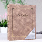 6 Inch Photo Album Holder 6 Inch Boxed Wedding Album Family Record DIY Photo Albums Birthday Gift Family Scrapbook Albums Family Anniversary Gift For Couple Stevvex