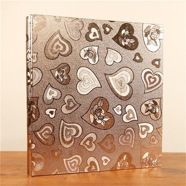 600 Sheets 6-inch Photo Interstitial Photo Album Retro PU leather Foto Albums Scrapbook Photo Albums Birthday Gift Family Scrapbook Albums Family Anniversary Gift For Couple Stevvex
