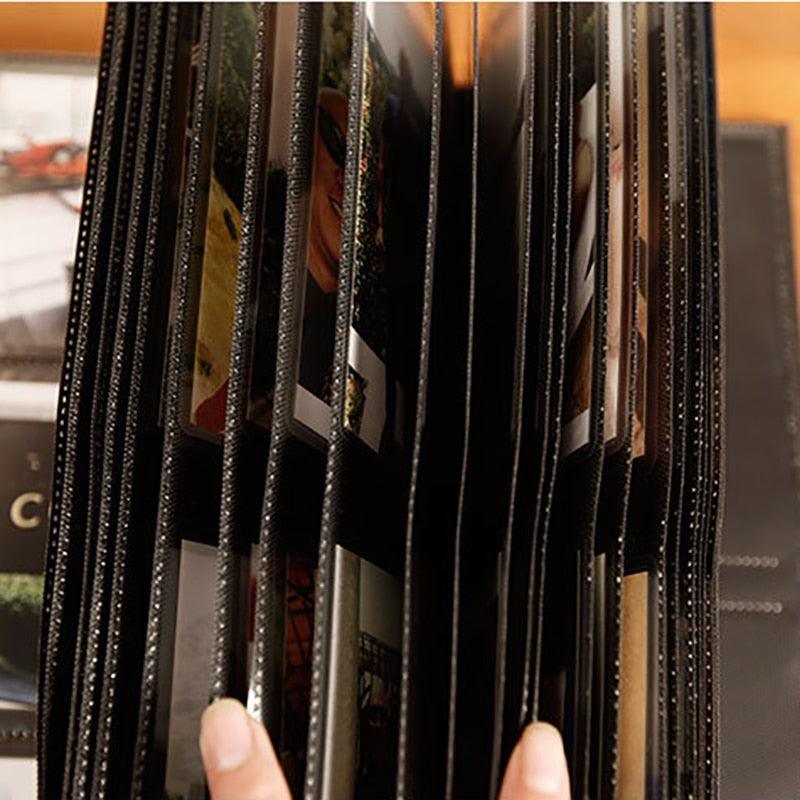 600 Sheets 6-inch Photo Interstitial Photo Album Retro PU leather Foto Albums Scrapbook Photo Albums Birthday Gift Family Scrapbook Albums Family Anniversary Gift For Couple Stevvex