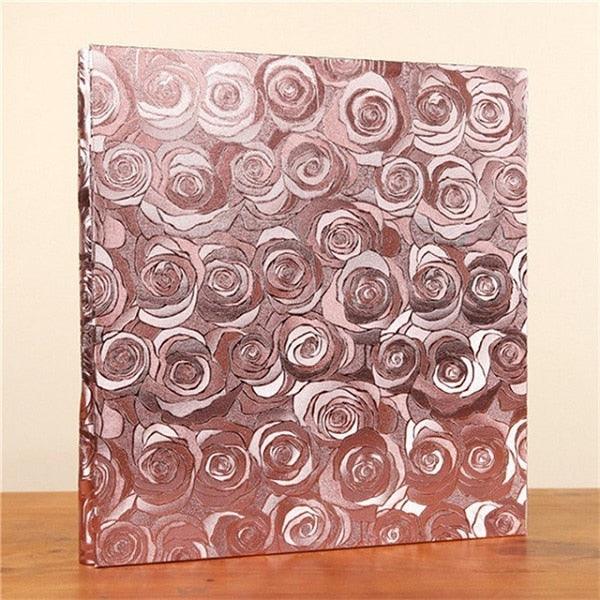 600 Sheets 6-inch Photo Interstitial Photo Album Retro PU leather Foto Albums Scrapbook Photo Albums Birthday Gift Family Scrapbook Albums Family Anniversary Gift For Couple Stevvex