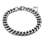 Vnox Men's Chunky Curb Chain Bracelet Pi-Mart
