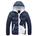 Autumn and winter men's cotton jacket hooded