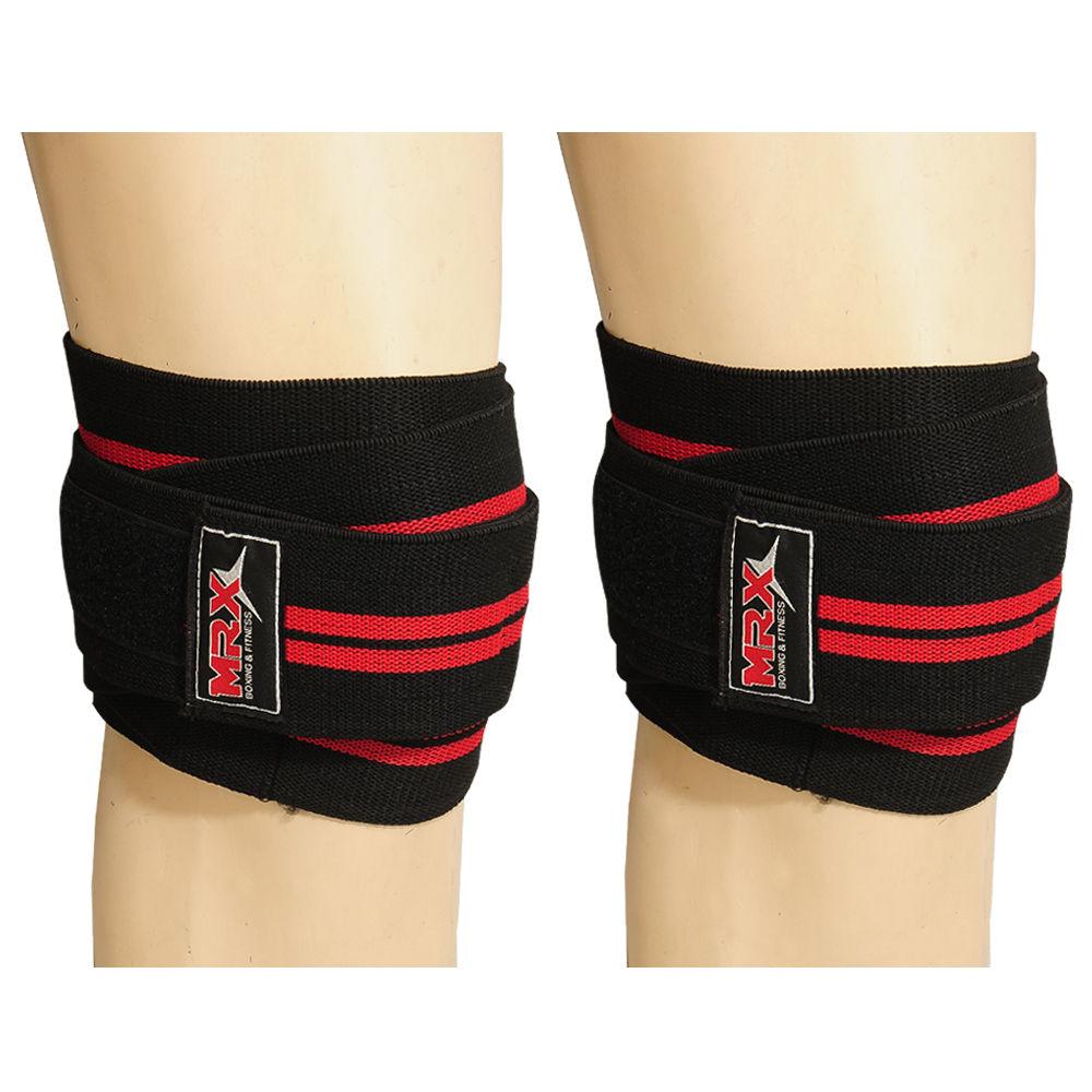 MRX Weight Lifting Knee Wraps Bodybuilding Gym Workout Lifting Wrap - SJB-DIAMOND ELITES