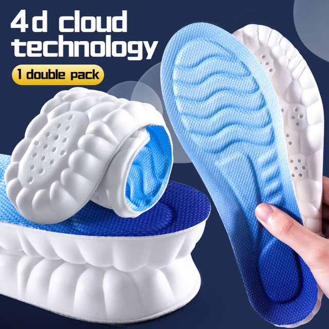 4D Latex Sport Support Running Insoles Pi-Mart