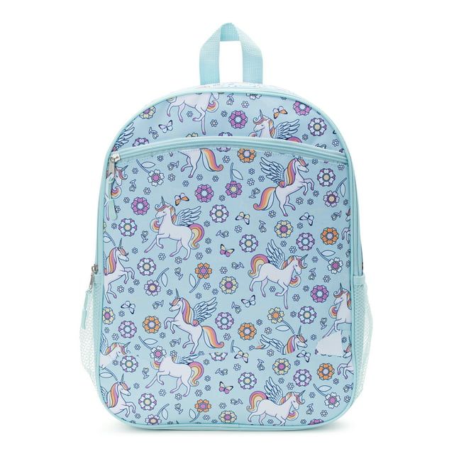 Wonder Nation Kids 16" Laptop Backpack, Teal Haze Unicorn EasyOptionXY LLC