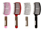 Hairbrush Anti Klit Brushy Haarborstel Women Detangler Hair Brush Bristle Nylon Scalp Massage  Teaser Hair Brush Comb Pi-Mart