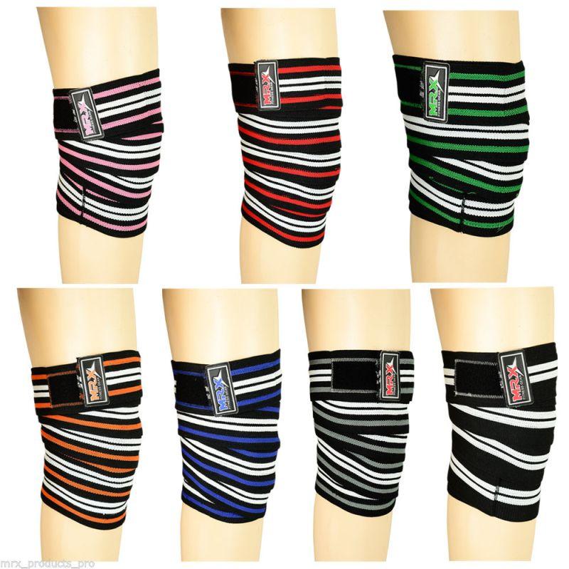 Mrx Weightlifting Knee Wraps Pro Quality Gym Workout Lifting Wrap - SJB-DIAMOND ELITES