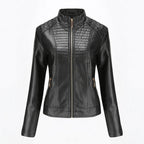 Women's motorcycle leather jacket Pi-Mart