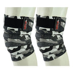 MRX Weightlifting Knee Wraps Gym Workout Lifting Wrap Camo Style Unisex - SJB-DIAMOND ELITES