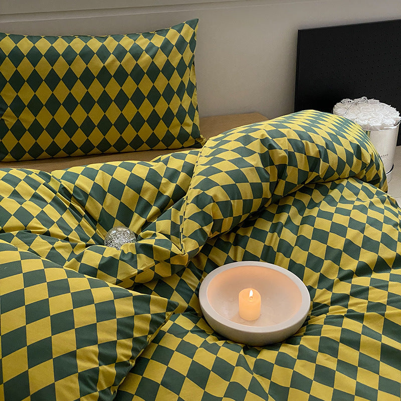 Four-piece Quilt Cover Sheet Bedding Pi-Mart