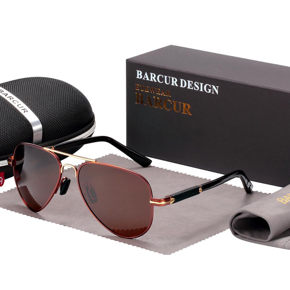Aviation Luxury New Polarized Mens Sunglasses Pilot Style Men Accessories Driving Fishing Hiking Eyewear With UV400 Protection - SJB-DIAMOND ELITES