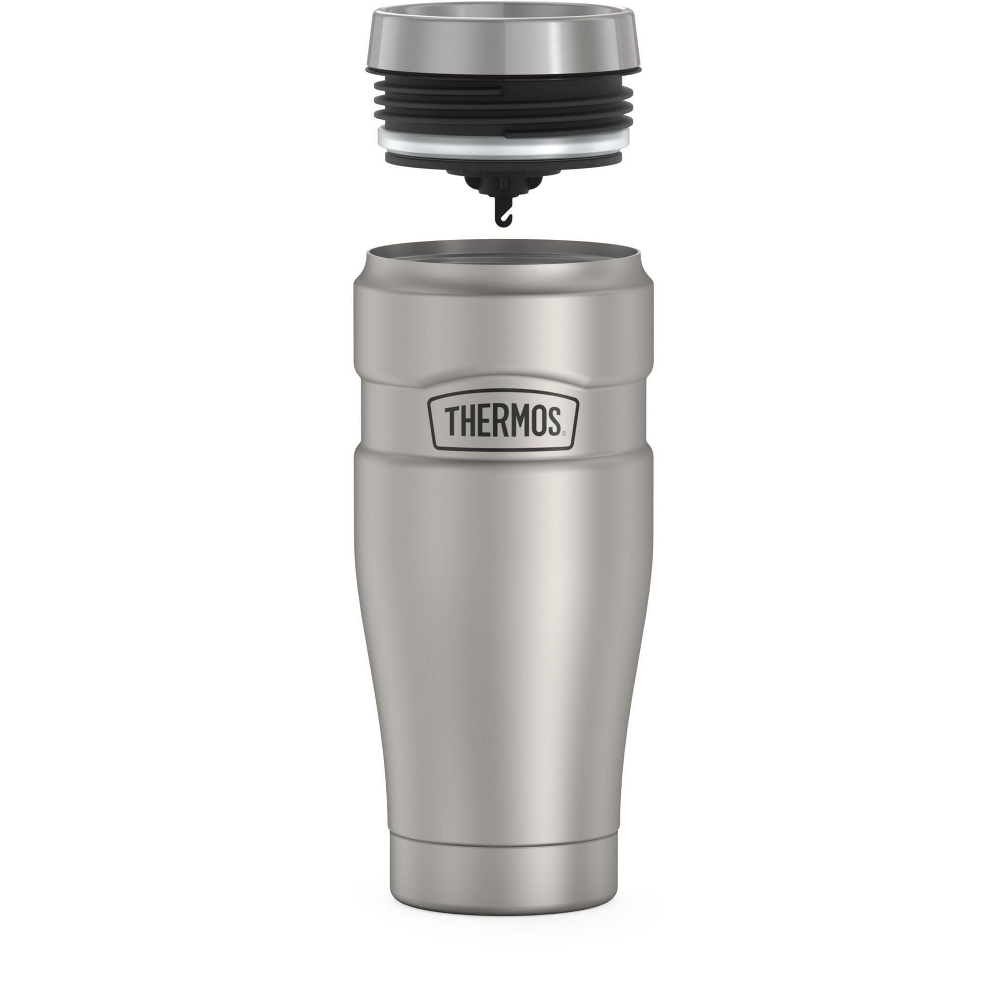 Thermos Stainless King Vacuum Insulated Stainless Steel Tumbler, 16oz, Matte Stainless Steel EasyOptionXY LLC