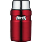 Thermos Stainless King Food Jar, Rustic Red, 24 Ounce EasyOptionXY LLC