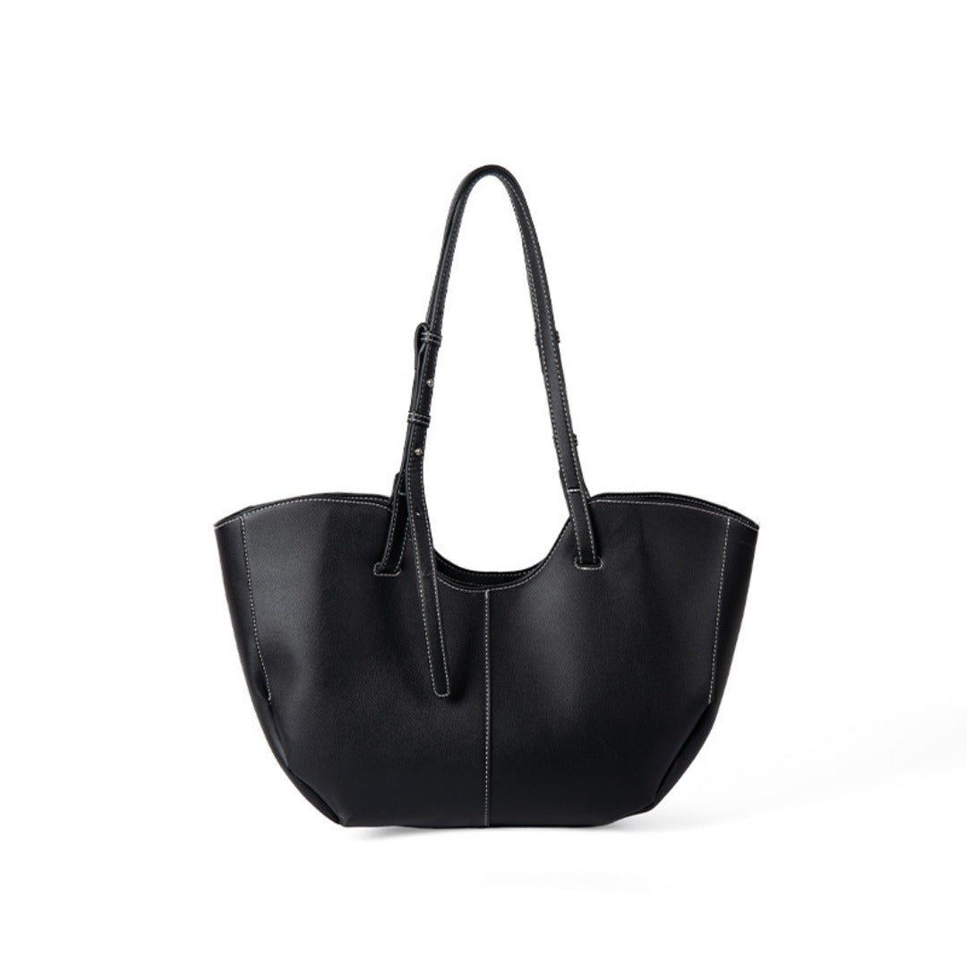 Autumn and winter retro hobo bag, large capacity shoulder bag, design commuter tote bag,