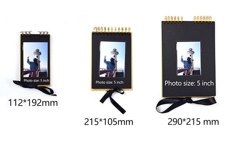60/80 Pages Photo Albums Scrapbook Paper  Craft Album Scrapbooking Picture Album for Wedding Anniversary Gifts Memory Scrapbook Albums Family Anniversary Gift For Couple Stevvex