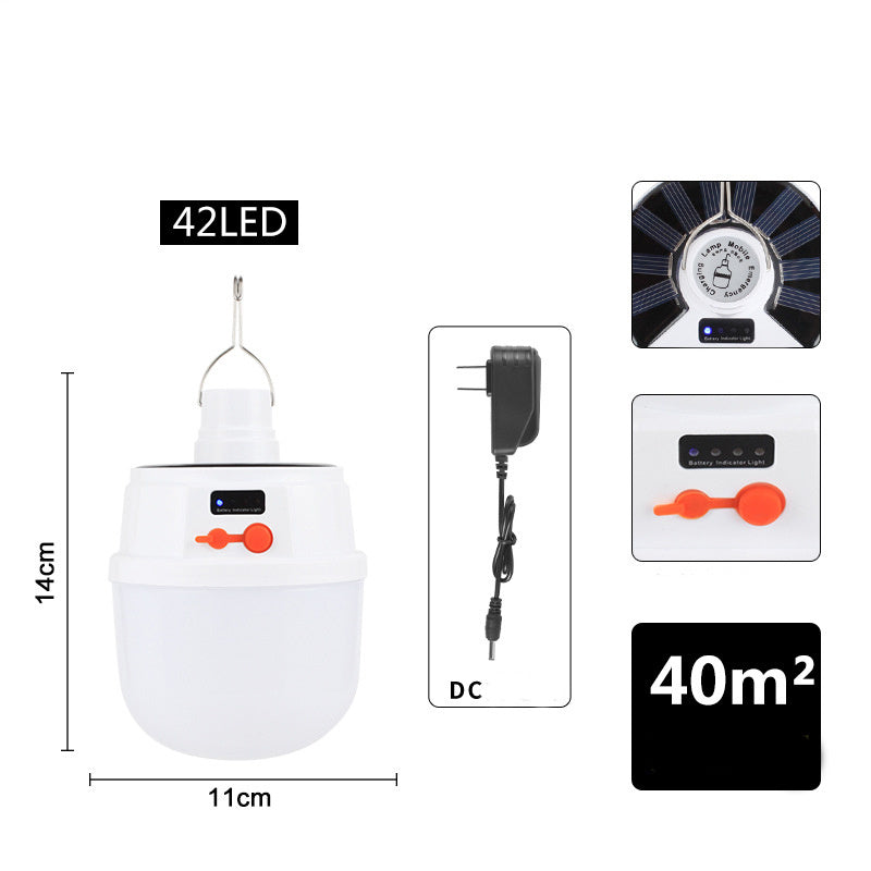 Solar charging emergency light Pi-Mart